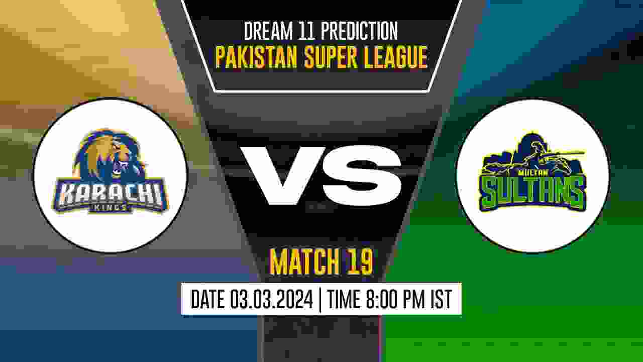 MUL vs KAR Dream11 Prediction, Fantasy Cricket Tips, Probable Playing XI, Pitch Report & Injury Updates For 19th Match