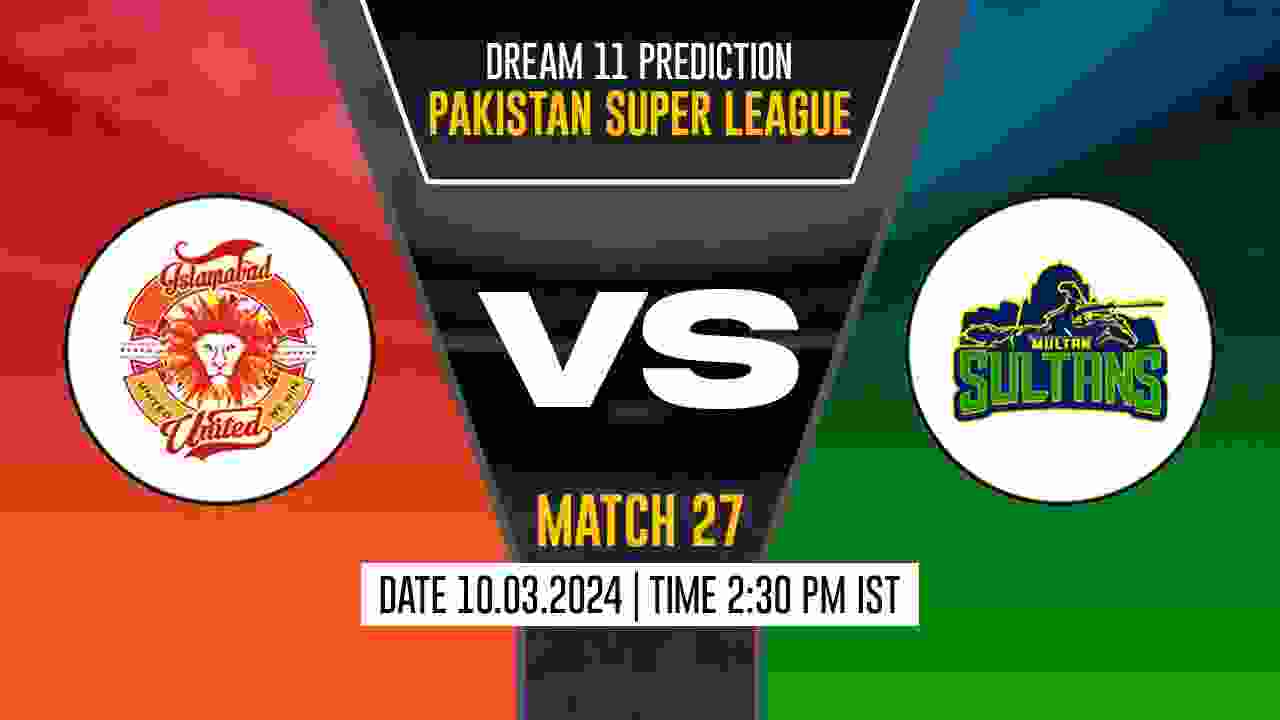 ISL vs MUL Dream11 Prediction, Fantasy Cricket Tips, Probable Playing XI, Pitch Report & Injury Updates For 27th Match