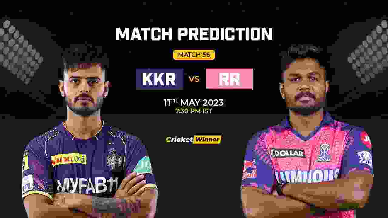 KKR vs RR Match Prediction- Who Will Win Today’s IPL Match Between Kolkata Knight Riders and Punjab Kings, IPL 2023, Match 56