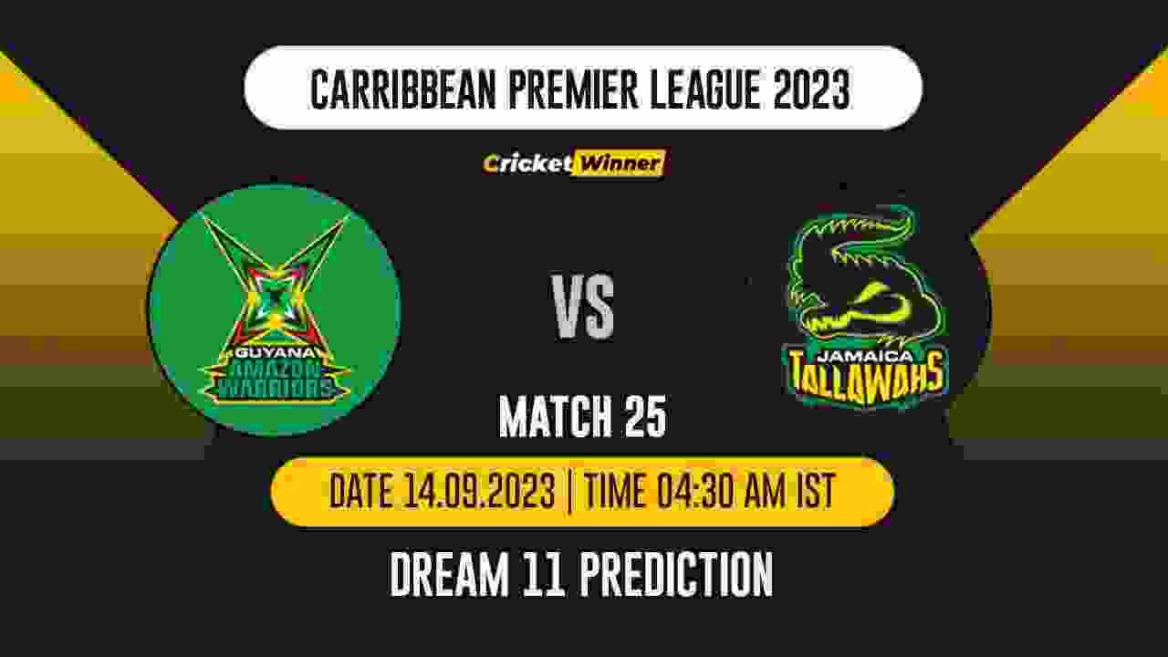 JT vs GAW Dream11 Prediction, Fantasy Cricket Tips, Probable Playing XI, Pitch Report & Injury Updates For 25th Match