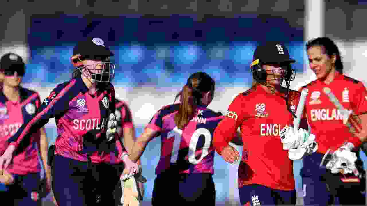 England Women move top of points table after beating Scotland Women by 10 wickets