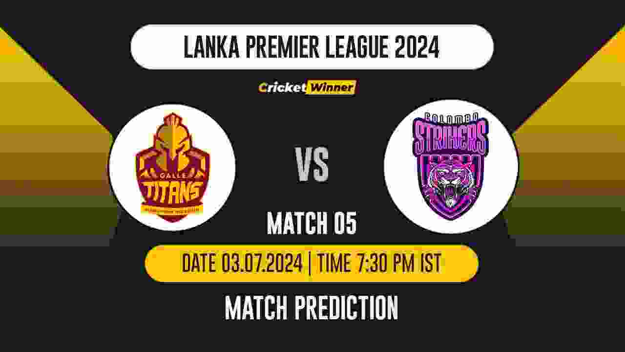 LPL 2024: 5th Match, GM vs CLS Today Match Prediction - who will win today's match between Galle Marvels and Colombo Strikers