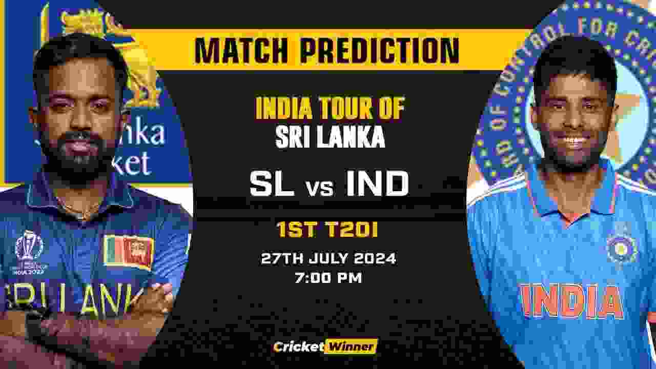 SL vs IND, 1st T20I Match Prediction- Who Will Win Today's Match Between Sri Lanka and India