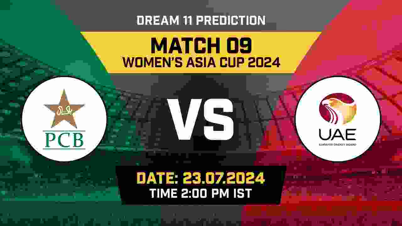 PAK-W vs UAE-W Dream11 Prediction, Fantasy Cricket Tips, Probable Playing XI, Pitch Report &amp; Injury Updates For 09th Match