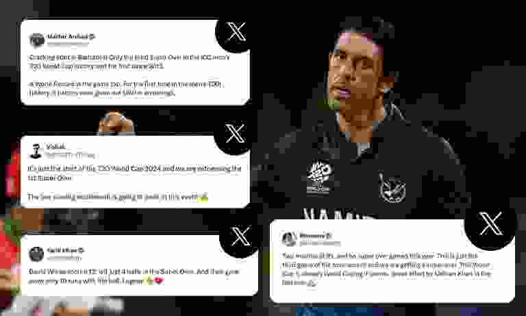 Namibia vs Oman: First Super Over of T20 World Cup 2024; Fans react