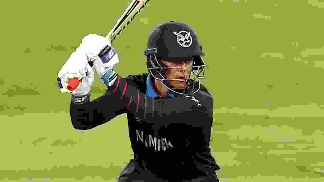  Michael van Lingen creates ODI history for Namibia