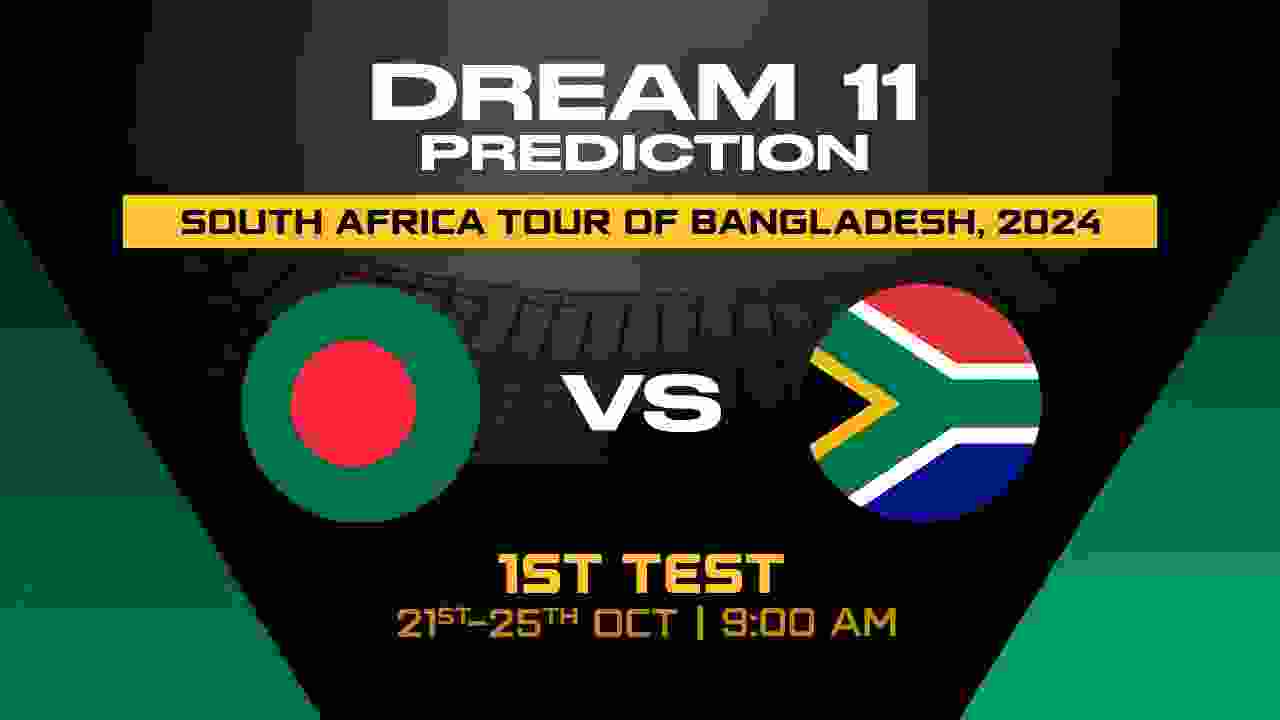 BAN vs SA Dream11 Prediction, Bangladesh vs South Africa, 1st Test