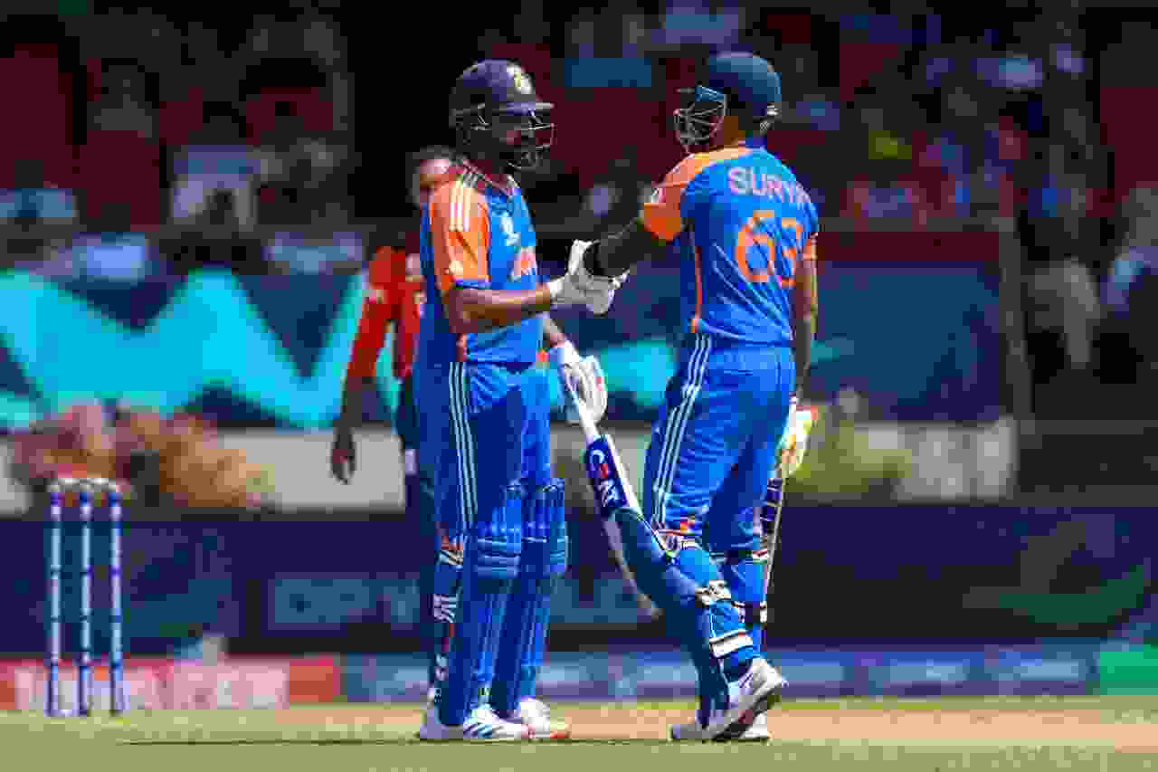 T20 World Cup 2024, 2nd Semi-Final, India vs England: Rohit Sharma and Suryakumar anchor India to commendable total against England
