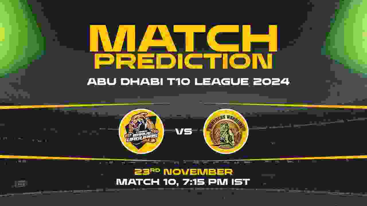 Abu Dhabi T10: 10th Match, CB vs NW, Match Prediction - Who Will Win Today?