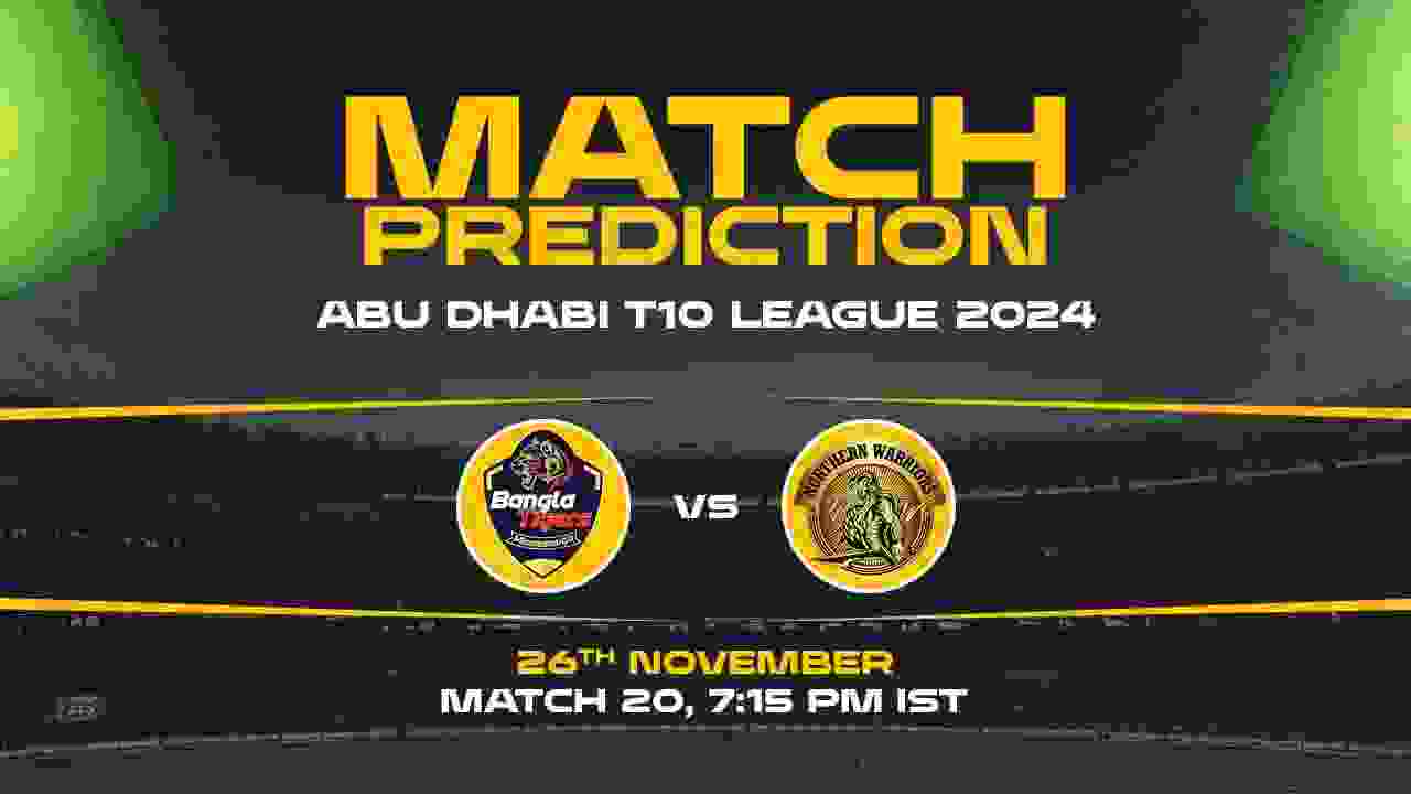 Abu Dhabi T10: 21st Match, DB vs SA, Match Prediction - Who Will Win Today?