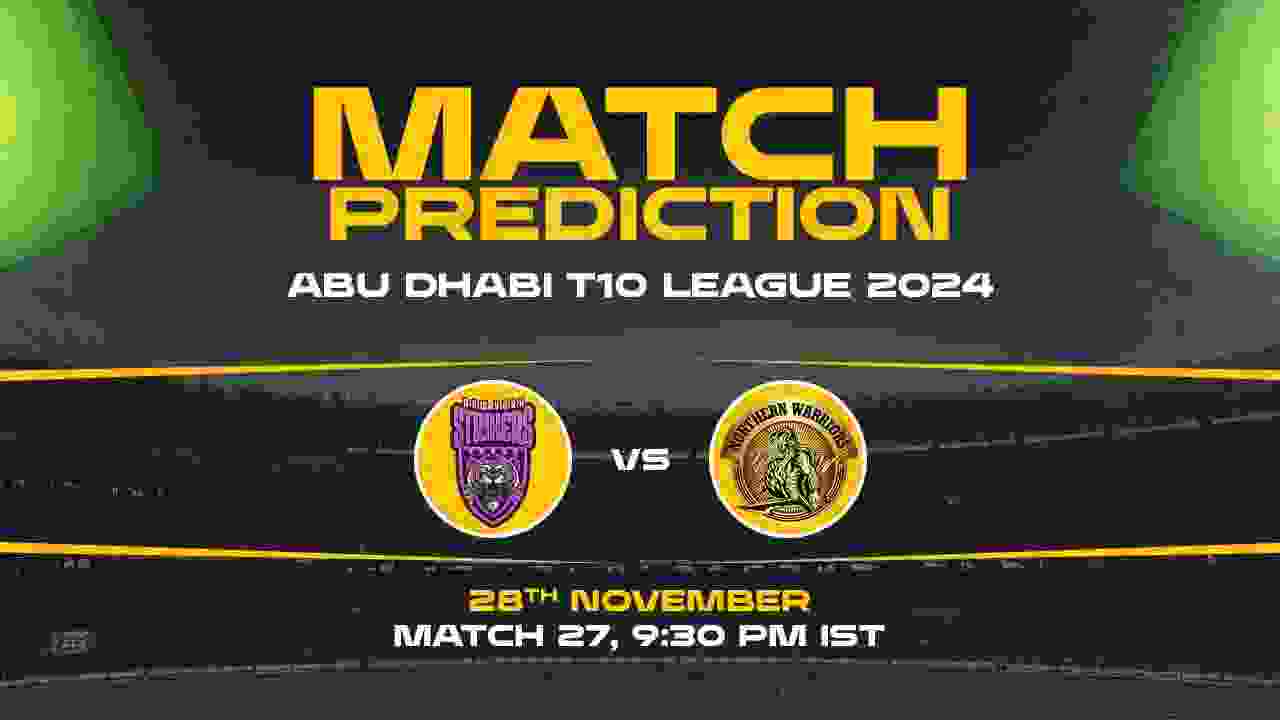 Abu Dhabi T10: 27th Match, NYS vs NW, Match Prediction - Who Will Win Today?