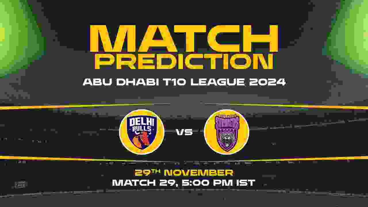 Abu Dhabi T10: 29th Match, DB vs NYS, Match Prediction - Who Will Win Today?