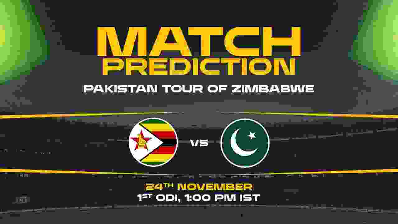 ZIM vs PAK 1st ODI, Match Prediction- Who Will Win Today?