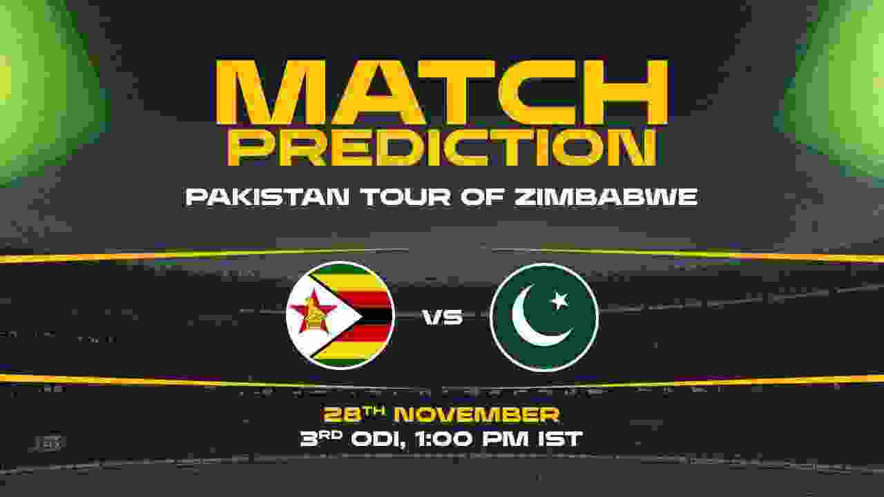 ZIM vs PAK 3rd ODI, Match Prediction- Who Will Win Today?