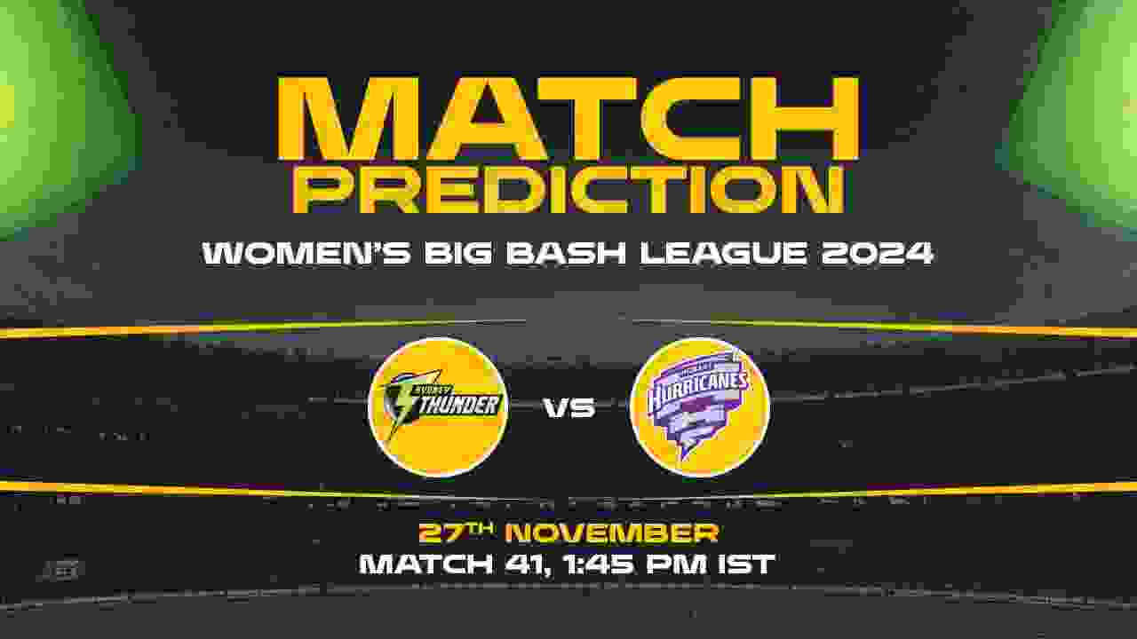WBBL 2024: Knockout Match, ST vs HH, Match Prediction - Who Will Win Today?
