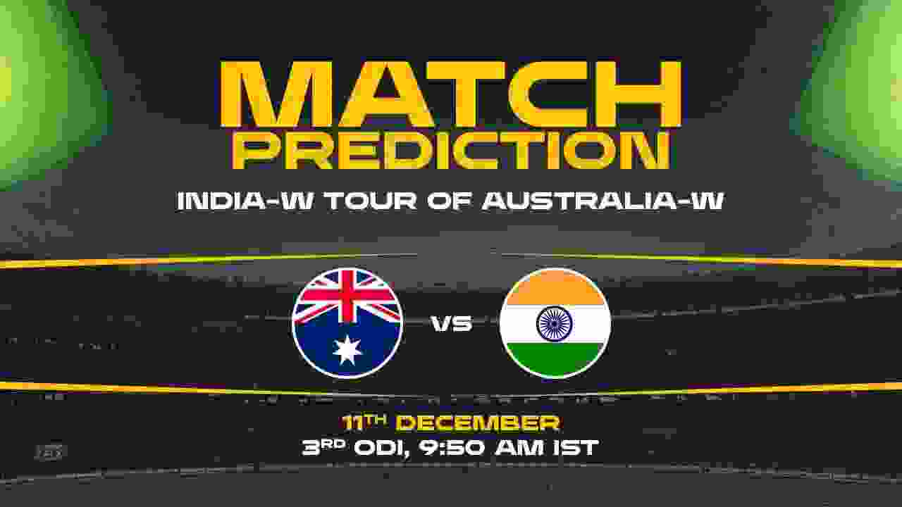AUS-W vs IND-W 3rd ODI, Match Prediction- Who Will Win Today?
