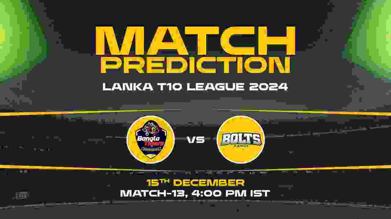 Lanka Super League T10: 13th Match, HBT vs KB, Match Prediction - Who Will Win Today?