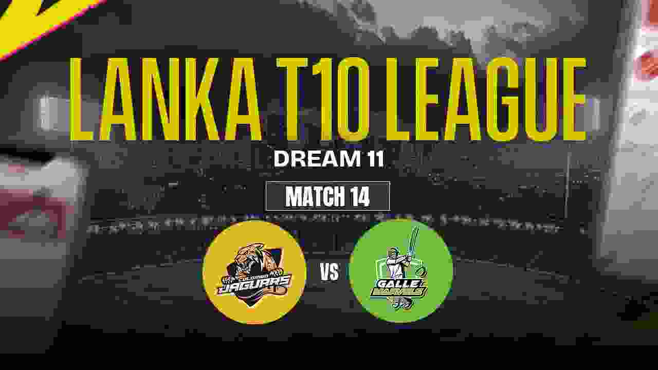 CJ vs GM Dream11 Prediction, Colombo Jaguars vs Galle Marvels, 14th Match