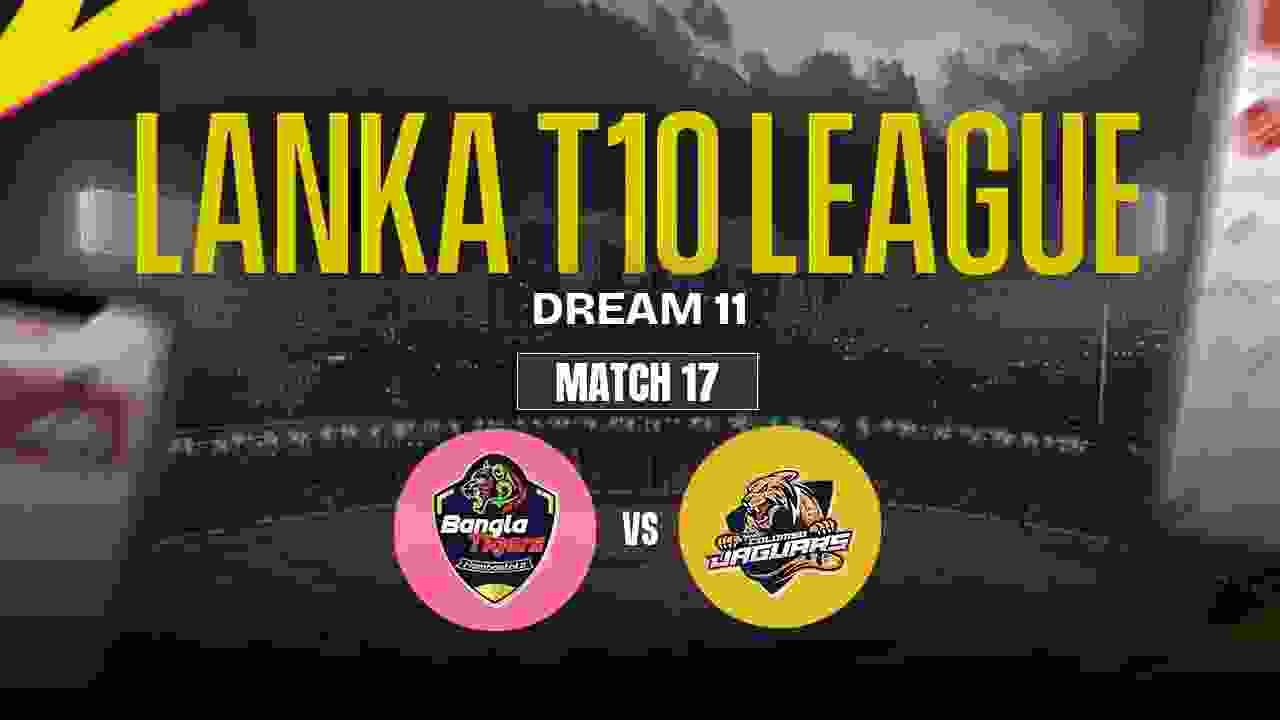 HBT vs CJ Dream11 Prediction, Hambantota Bangla Tigers vs Colombo Jaguars, 17th Match