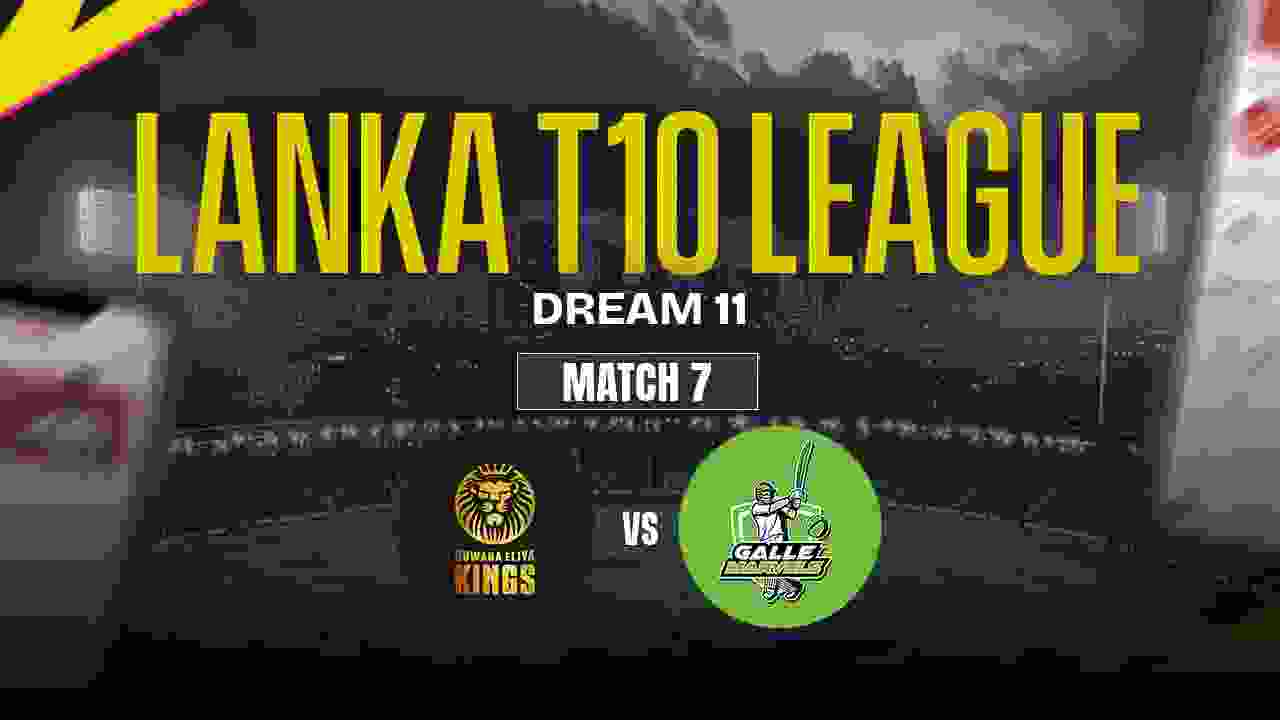 NEK vs GM Dream11 Prediction, Nuwara Eliya Kings vs Galle Marvels, 7th Match