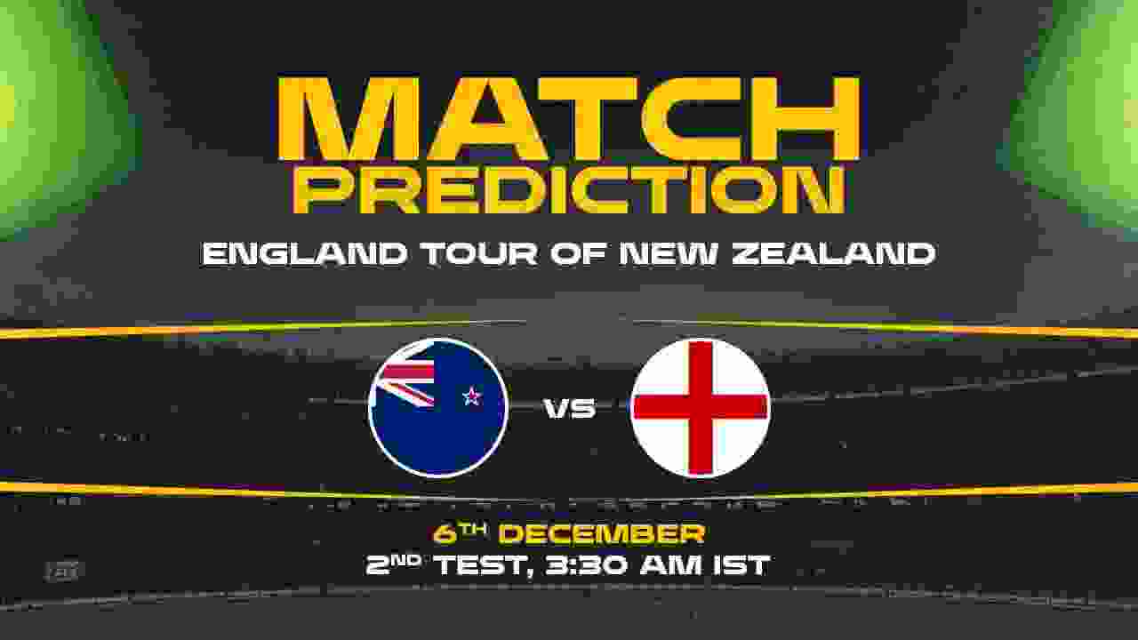NZ vs ENG 2nd Test, Match Prediction- Who Will Win Today?