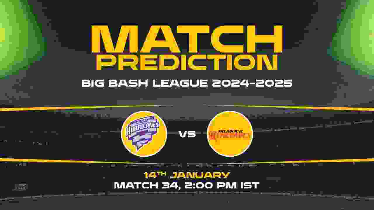 Big Bash League: 34th Match, HH vs MR Match Prediction - Who Will Win Today?
