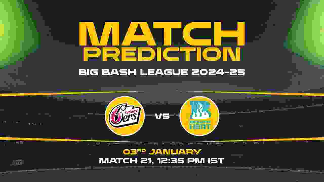 Big Bash League: 21st Match, SS vs BH, Match Prediction - Who Will Win Today?