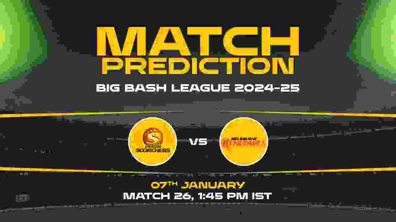 Big Bash League: 26th Match, PS vs MR, Match Prediction - Who Will Win Today?