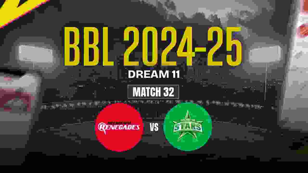 MS vs MR Dream11 Prediction, Melbourne Stars vs Melbourne Renegades, 32th Match