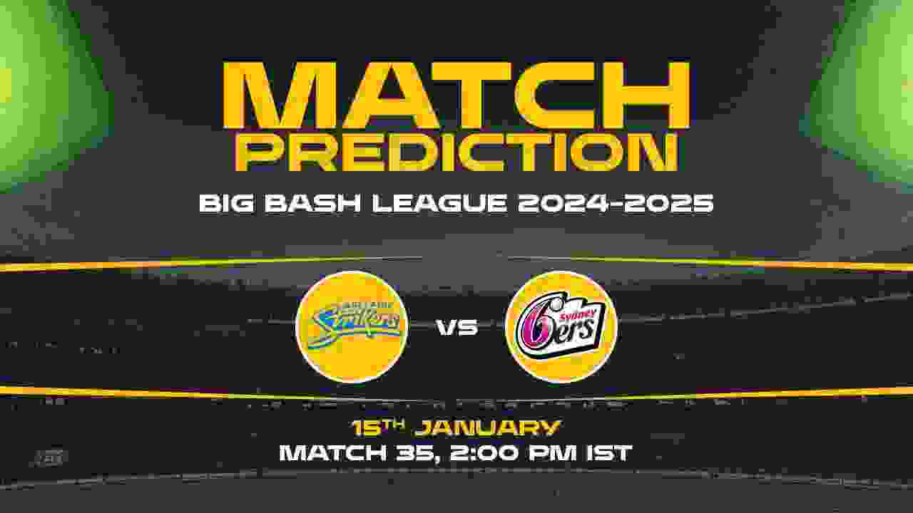 Big Bash League: 35th Match, AS vs SS, Match Prediction - Who Will Win Today?