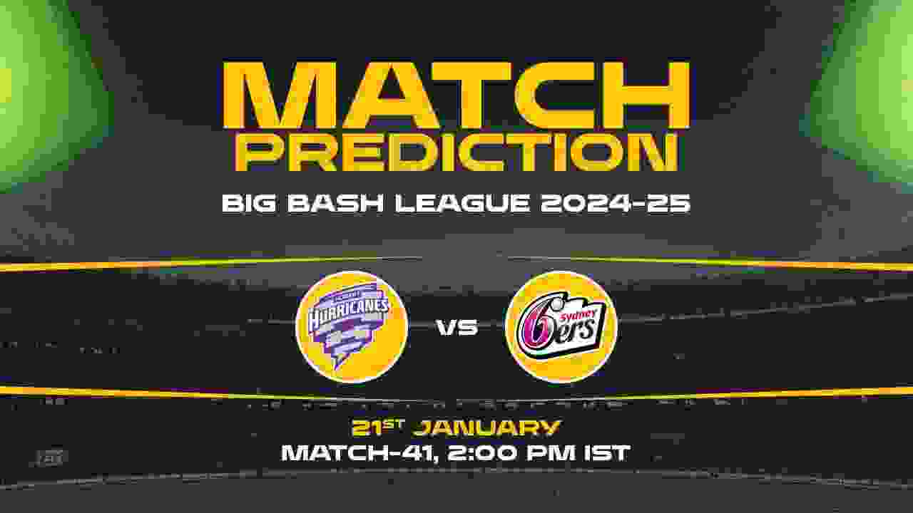 Big Bash League: Qualifier Match, HH vs SS, Match Prediction - Who Will Win Today?