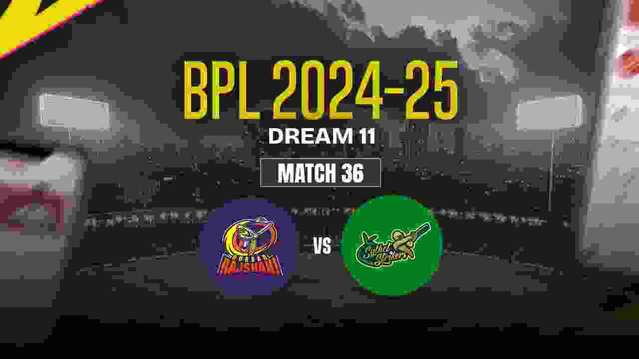 DBR vs SYL Dream11 Prediction, Durbar Rajshahi vs Sylhet Strikers, 36th Match