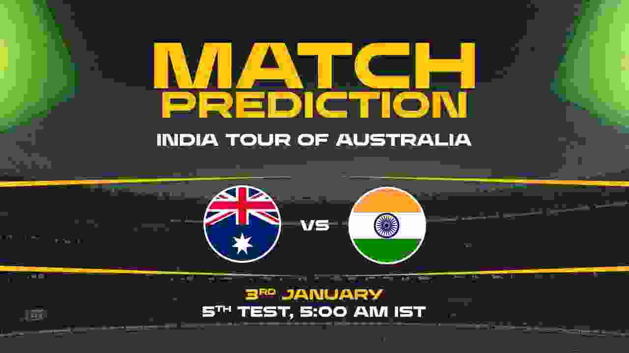 Border-Gavaskar Trophy 2024: AUS vs IND 5th Test, Match Prediction- Who Will Win Today?