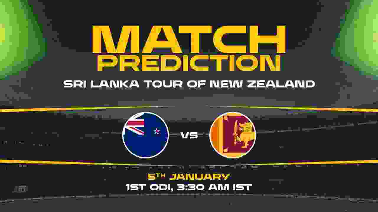 NZ vs SL 1st ODI, Match Prediction- Who Will Win Today?