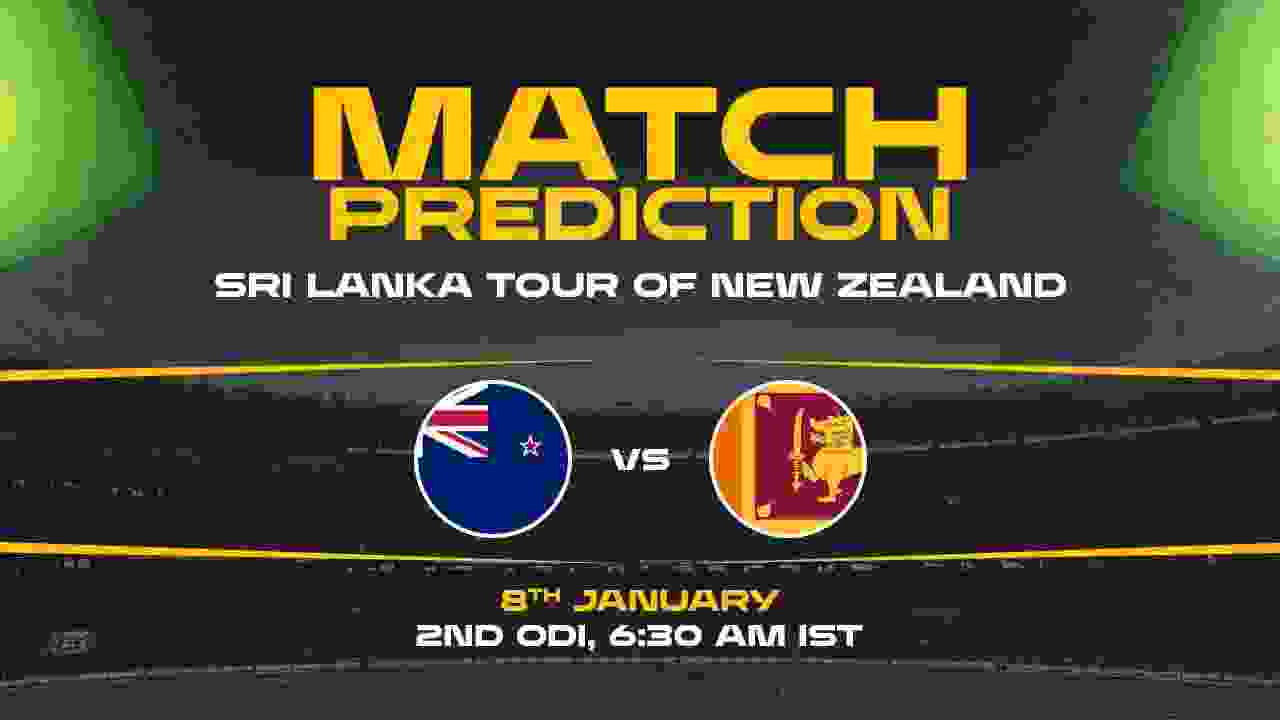 NZ vs SL 2nd ODI, Match Prediction- Who Will Win Today?