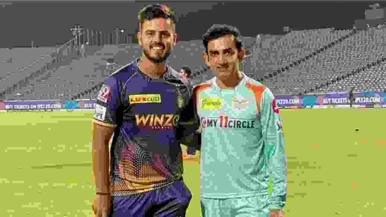 "Gautam Gambhir is a selfless player" Nitish Rana defends Indian head coach