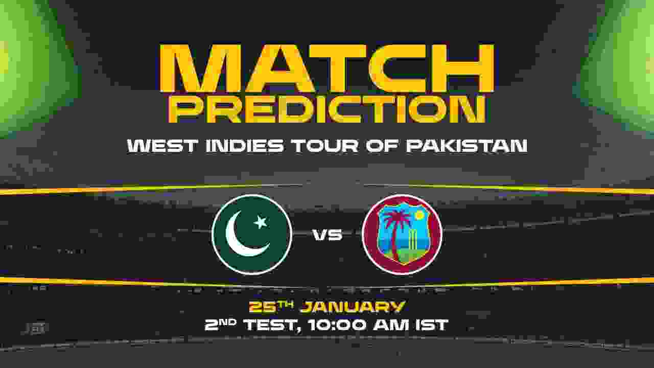 PAK vs WI 2nd Test, Match Prediction- Who Will Win Today?