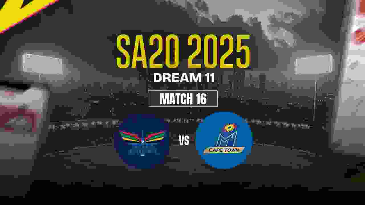 MICT vs DSG Dream11 Prediction, MI Cape Town vs Durban Super Giants, 16th Match