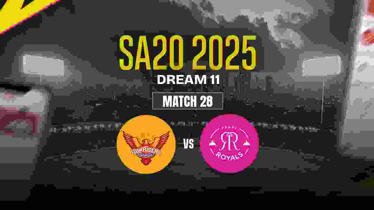 PR vs SEC Dream11 Prediction, Paarl Royals vs Sunrisers Eastern Cape, 28th Match