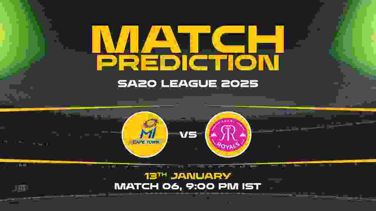 SA20: 6th Match, MIC vs PR Match Prediction - Who Will Win Today?