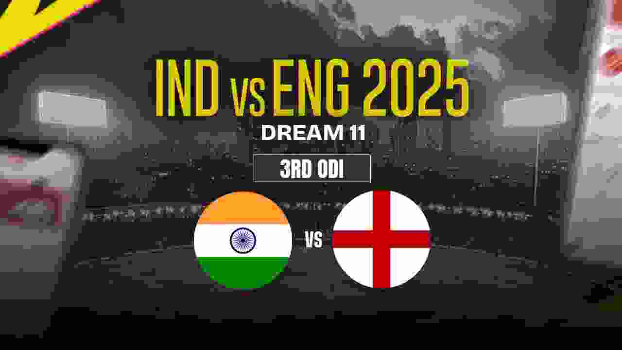IND vs ENG Dream11 Prediction, India vs England, 3rd ODI