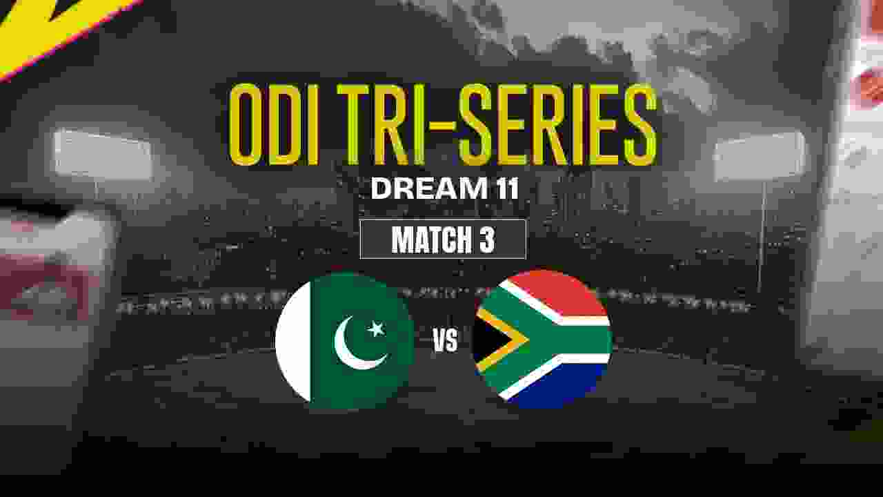 PAK vs SA Dream11 Prediction, Pakistan vs South Africa, 3rd Match