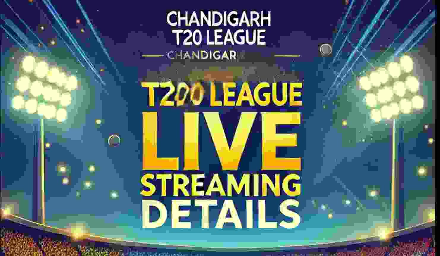 Chandigarh T20 League 2025 Live Streaming Details:Where to watch