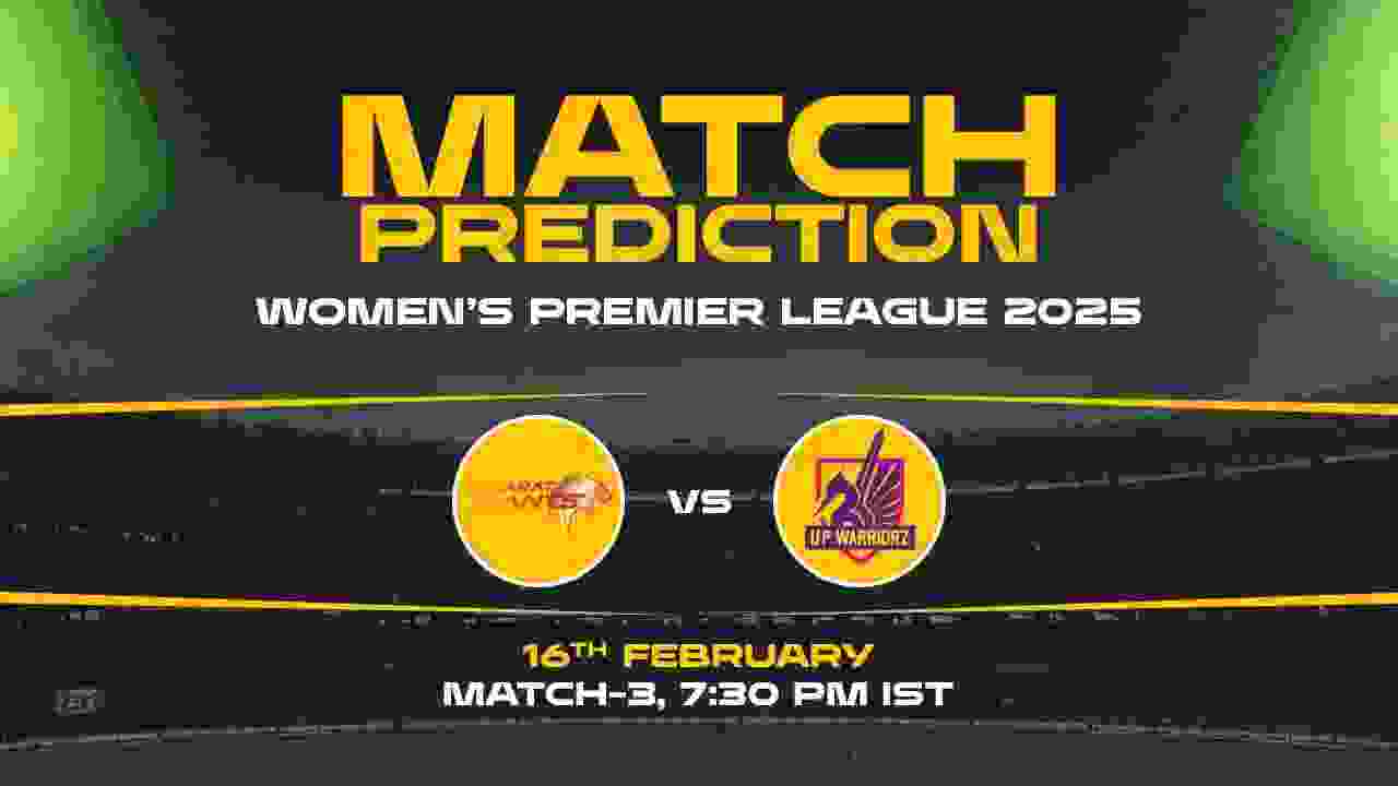 WPL: 3rd Match, GGW vs UPW, Match Prediction - Who Will Win Today?