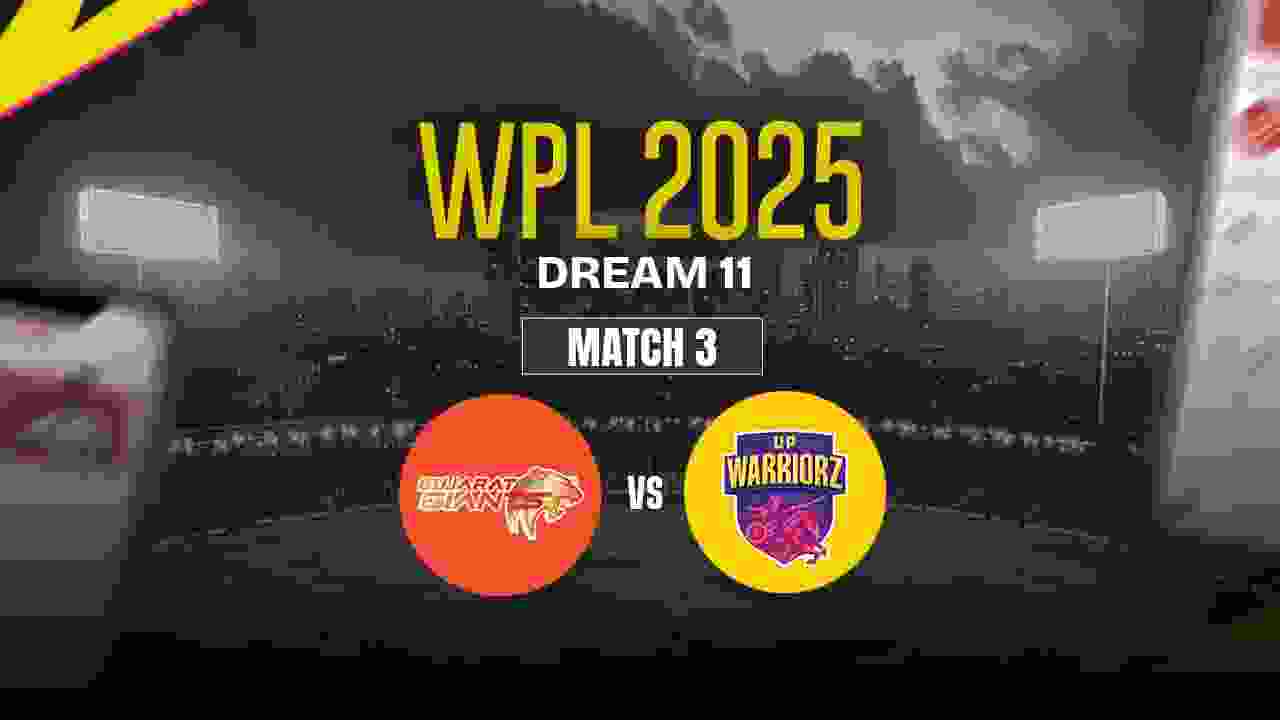 GGW vs UPW Dream11 Prediction, Gujarat Giants vs UP Warriorz, 3rd Match