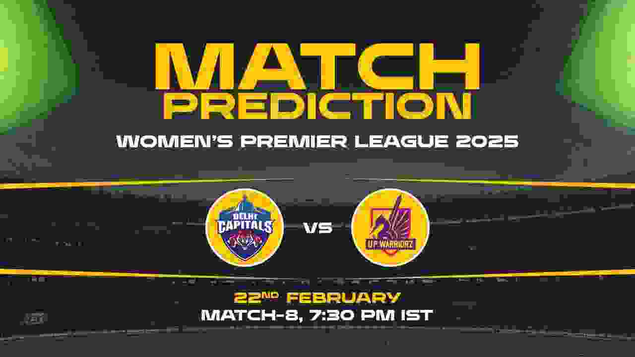 WPL 2025, 8th Match, DCW vs UPW