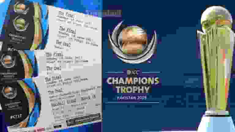 Get Ready for the ICC Champions Trophy 2025: India Matches Ticket Sale Goes Live Today