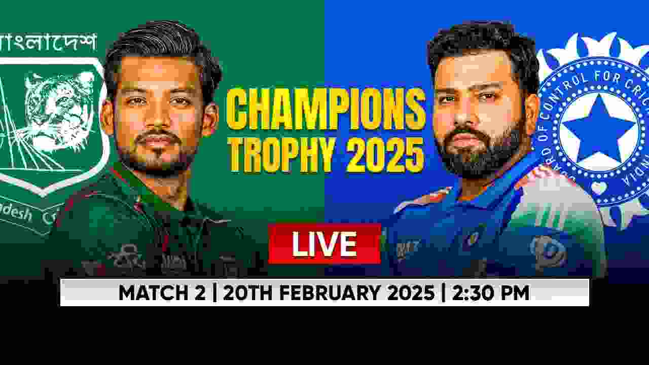 Bangladesh vs India 2 ODI Match - Live Cricket Score