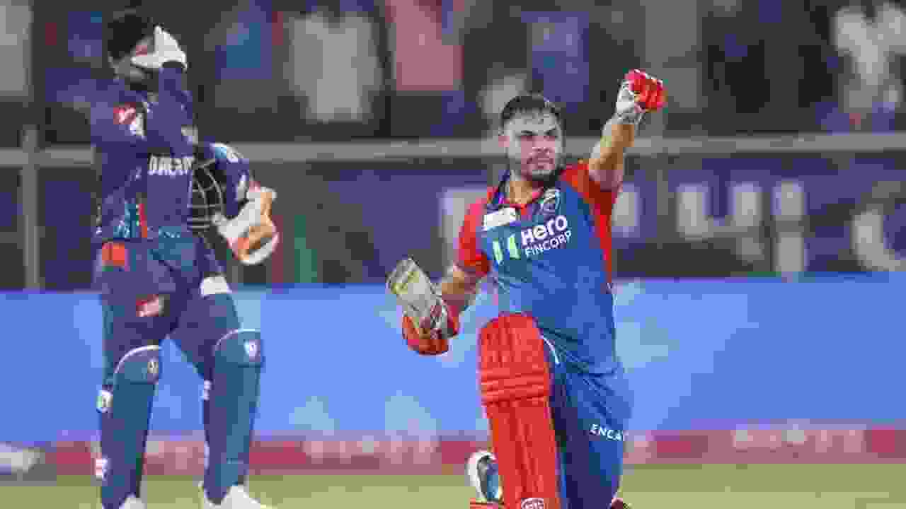 The unforgettable moment when Ashutosh Sharma hit the winning shot sparked pure joy in the Delhi Capitals camp.