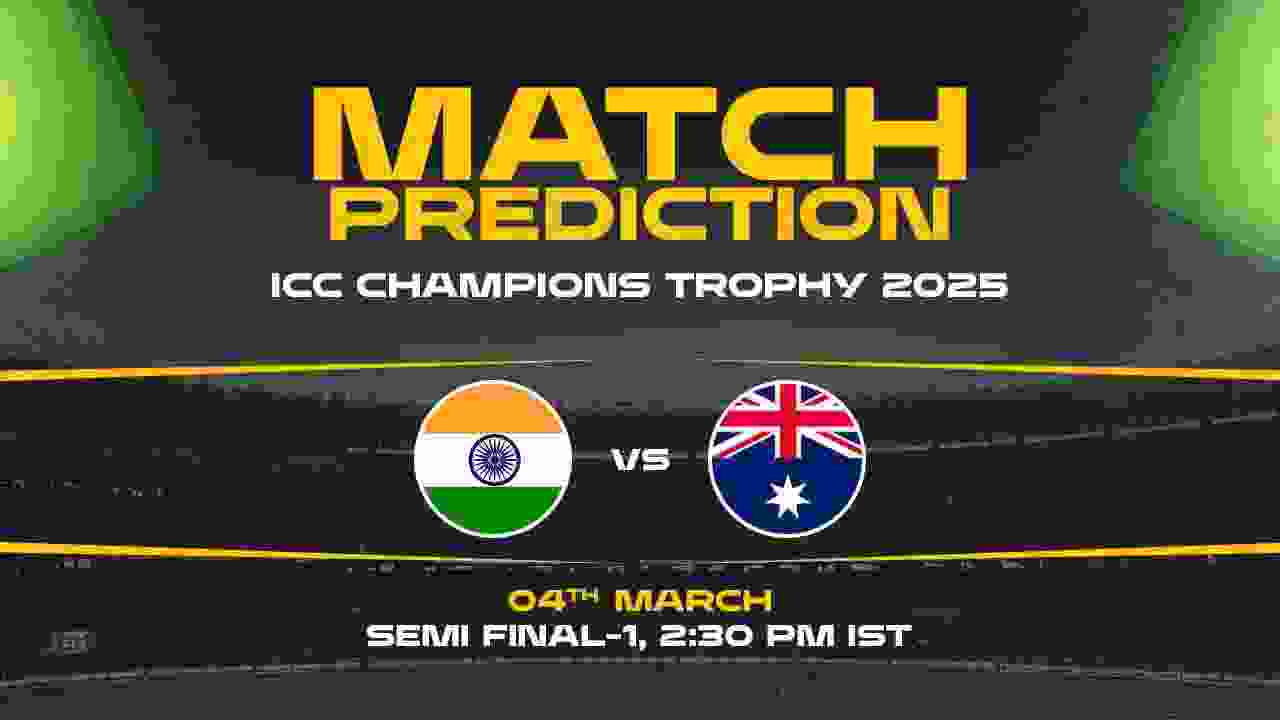 IND vs AUS Today Match Prediction – Who Will Win?